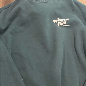 White Fox Boutique Dark Green Sweatshirt